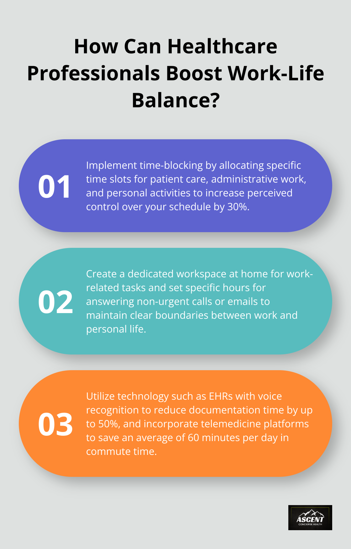 Infographic: How Can Healthcare Professionals Boost Work-Life Balance? - medical specialties with best work life balance